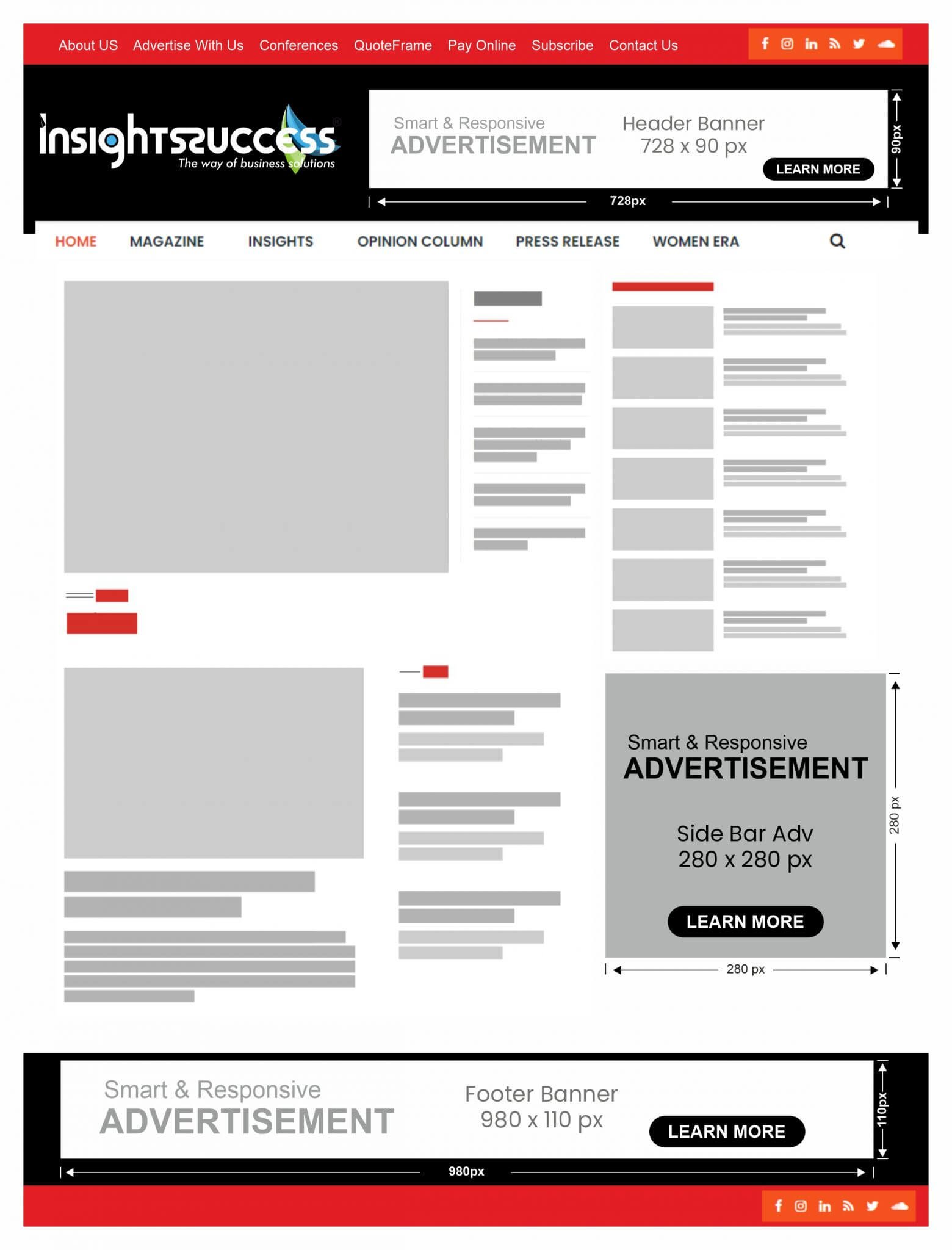 Advertise With Us